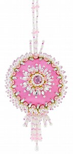 Cracker Box Inc DIY Beaded Christmas Ornament Kit Glamorous (hot Pink) - Etsy