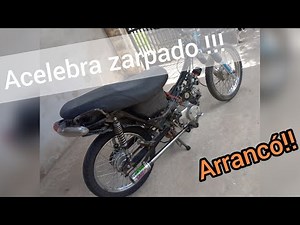 Terminando el motor del 110cc de competición y lo ponemos en marcha + escape de competición FP