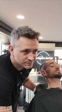 💈Mid-Fade and Italian Beard SHAVE ASMR #barber #barbershop #relax #relaxing