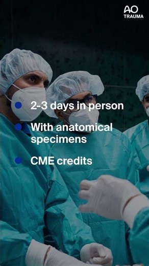 AO Trauma Course - Management of Hand and Wrist Fracture