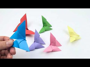 Easy Origami Butterfly for Beginners | Step by Step Tutorial #papercraft #diy #how #handmade #easy