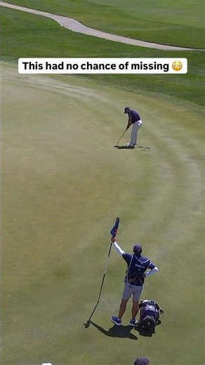 That’s one way to start your round 😅