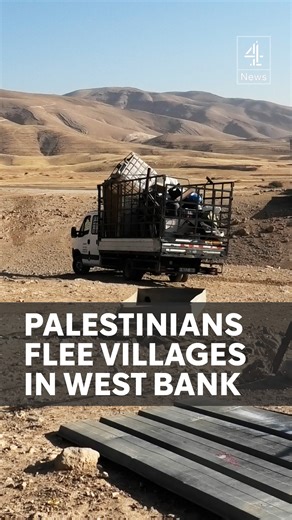 485K views · 19K reactions | Palestinians force to leave and Israeli settlers move in. This is a pattern being repeated in villages across the Jordan Valley in the Israeli-occupied West Bank. We're in Mu’arrajat, which until a week ago had a population of around 500 people. #News #Channel4News #Israel #Palestine #Gaza #MiddleEast #Settlers | Channel 4 News | Facebook