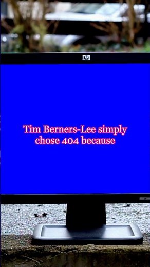 The Secret Origin Of The 404 Not Found Error