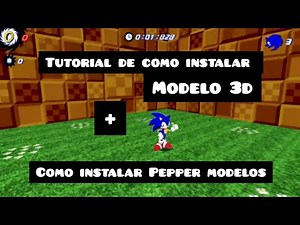 tutorial de como instalar modelos 3d +como instalar Pepper models no srb2