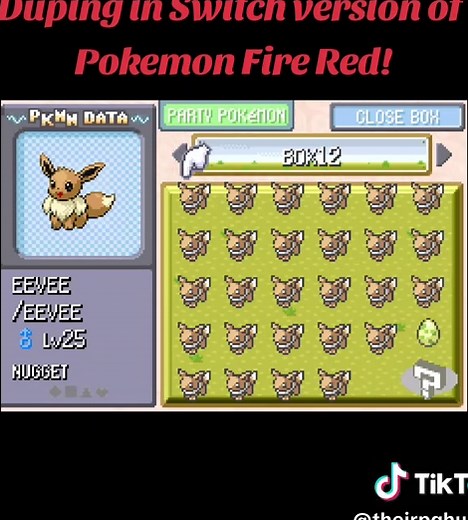 Ultimate Eevee and Nugget Collection in Fire Red