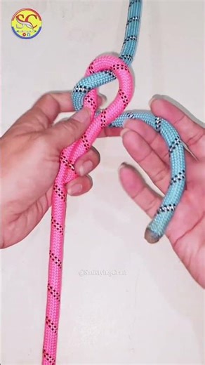 Easy Rope Knot 💡 Step by step guide 9