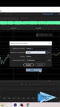 ¿44100 o 48000 Hz? Cuál elegir en Adobe Audition