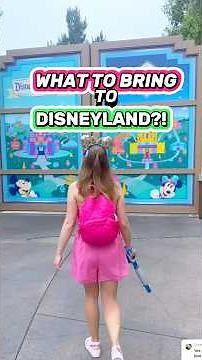 What to Bring to Disneyland! 😮🎒(Disney Packing Essentials & Tips)