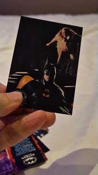 omg I am opening up seal 90s batman returns cards #batman #batmanreturns