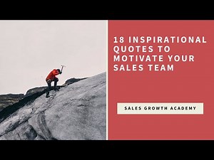 18 Inspirational Quotes to Motivate Your Sales Team