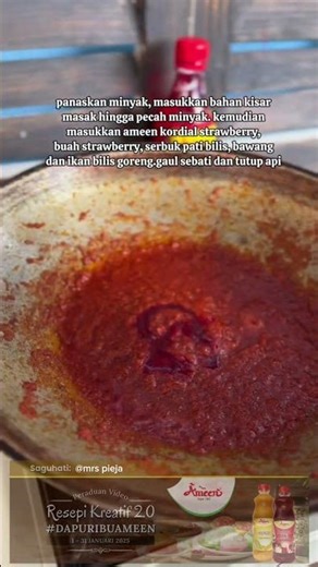 Ameen | Nasi Lemak Strawberry oleh Puan Faizah Yahya
