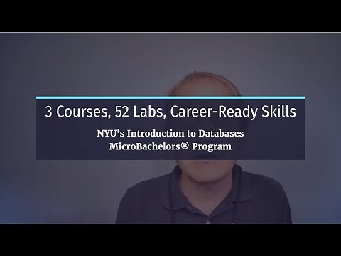 Introduction to Databases MicroBachelors® program | NYUx on edX.org