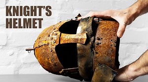 Bringing a battered medieval helmet back to life