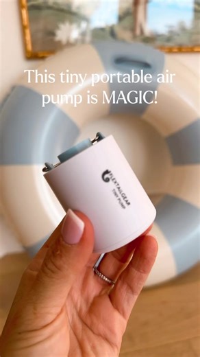 Summer time means it’s time to hit the pool and have some fun with inflatable rafts and pool toys!The only downside can be the hassle of inflating and deflating these toys - am I right?! 🫠🫣That’s why I want to share with you my newfound lifesaver – the portable pump!!! It’s incredible and my kids love using it too! Just comment below PUMP321 ( no emojis added) for shopping deets from me! Make sure and check your “other” folder for my message, it’ll come right away! Yay! Let me know what you th