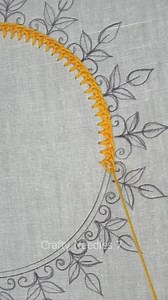 143K views · 1.5K reactions | Most viral basic stitch neck border tutorial #reels2024viral #relax #diy #satisfying #useful #reelsviral #fbreels #viralreelsfb #everyone #cute #popular #content #fypシ゚viral #fyp #facebookreels #foryou #shorts #viral #reels #trending #foryoupage #viralreels #viralvideo #reelsfb #reelsvideo | Crafty Needles 7 | Facebook