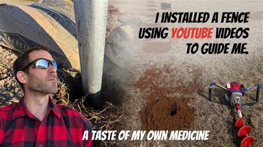 I installed a fence with ZERO experience. | Justin Richards