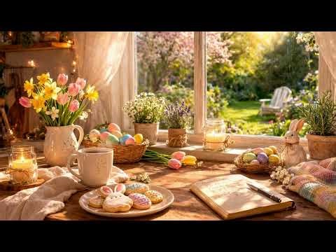 A Peaceful Easter Morning by the Window — Singing Birds & Gentle Spring Ambience (3 Hours)