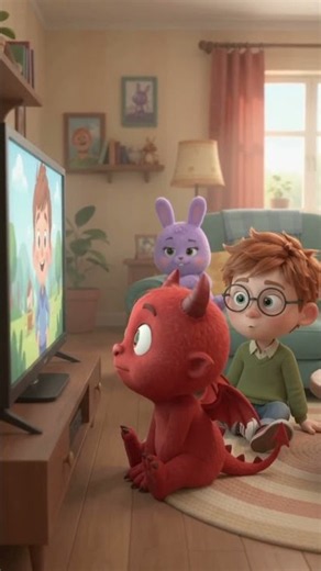 ¡Bruno, estás demasiado cerca de la tele! 📺👀