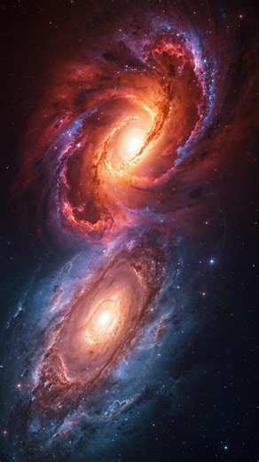 Milky Way और Andromeda कब टकराएंगी? 🌌 | Galaxy Collision Explained #shorts