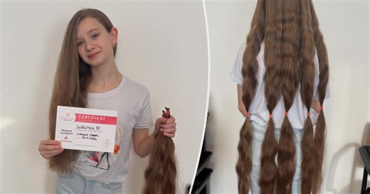 Dorotka (10) měla nejdelší vlasy v ČR: Darovala je na paruku nemocné kamarádce