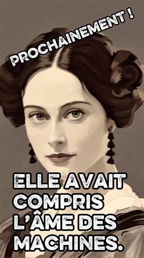Ada Lovelace, celle qui a vu l’informatique avant tout le monde, l’histoire complète prochainement
