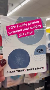 9.3K views · 92 reactions | It's national Gift Card Redemption Day.  Head to your local Giant Tiger to treat yourself. Need some inspiration? Check out this week's top #GiantTigerFinds! | Giant Tiger | Facebook