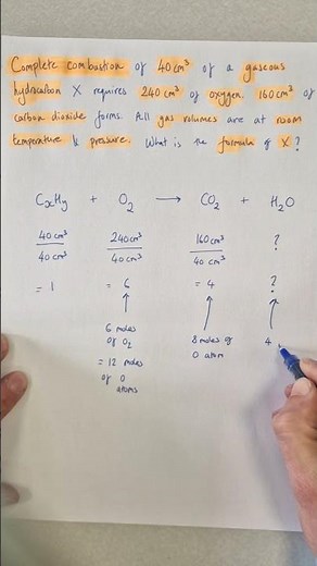 Combustion Analysis A Level Question WalkThrough | OCR A Chemistry