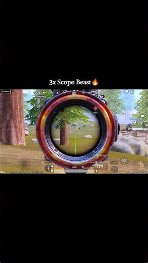 3x Scope Beast 🔥 #bgmi #bgmishorts #shorts