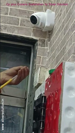 Cp Plus Dome Camera Installation #cppluscctvcamera#cpplus #securitycamera #domecamera