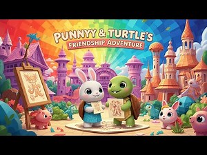 Bunny & Turtle: Race of Smiles 🐇🐢 | Heartwarming Kids Story Animation