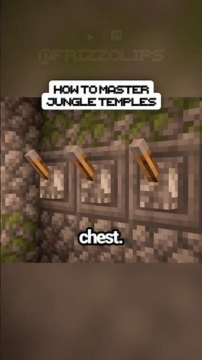 How to master jungle temples in Minecraft