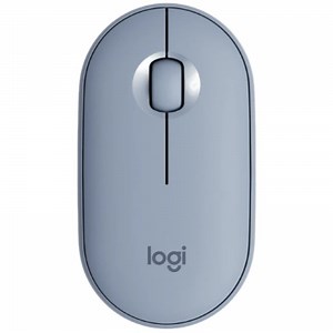 Logitech  Pebble M350 Wireless Mouse - BLUEBERRY 910-006667  | YOHO