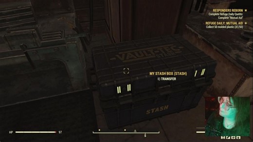 Professional Fallout Player FUMBLES in FO76 || Fallout Badge || !clip !stimpaks !fart