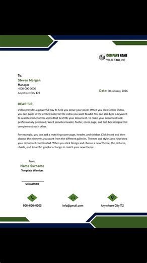 business letterhead design #letterhead