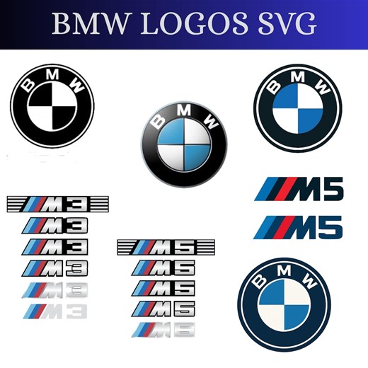 BMW Logo SVG Bundle, Bmw Car Logo, Bmw Sticker, Bmw Emblem, Bmw Jacket Decals, BMW Outfit Stickers Svg, Digital Download - Etsy Canada