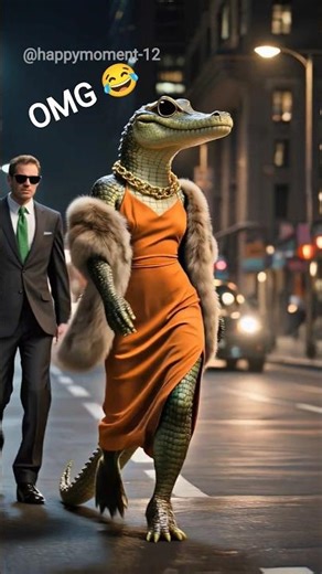 Cartoon AI Animals Ramp Walk 🤣 ✨ | Funny Modeling Shorts #Cartoon #Animals #Shorts