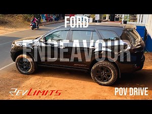 2021 FORD Endeavour BS6 | Sports (2.0L 4x4AT 170PS) | POV Highspeed Drive #26 | RevLimits |