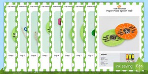 Paper Plate Spider Web Craft Instructions With Pictures