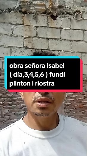 Fundición de Plintón y Riostra - Día a Día | Construcción de Obra