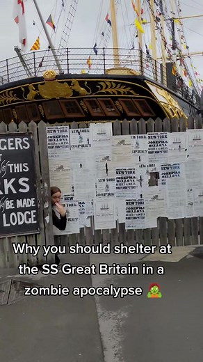 Zombie-Proof Designs at SS Great Britain: A Museum Moment