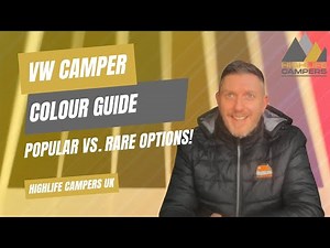 VW Camper Colours Explained - Which One Should You Choose? | Highlife Campers UK