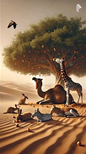 "The Story of the Apple Tree | Inspirational Story | How the ZEBRA Helped the Tree Grow"