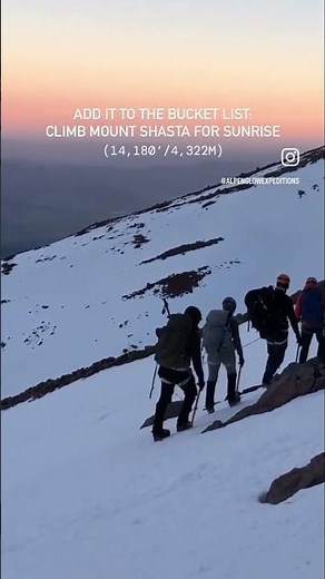 Climb Mt Shasta