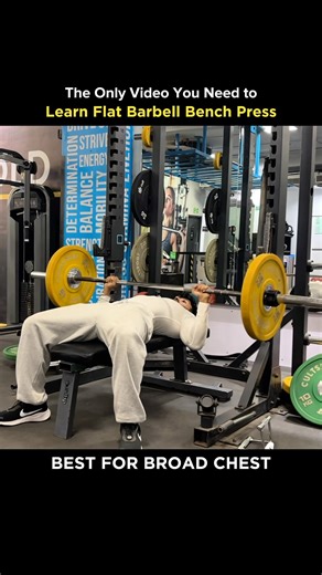 Barbell Bench Press Explained In Easy Way !