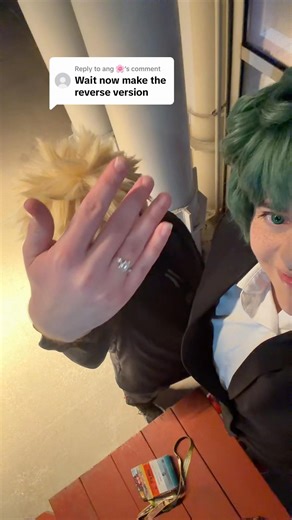 We also like #DKBK over here 🙂‍↕️ #myheroacademia #bakugoukatsuki #izukumidoriya #bkdk #cosplay
