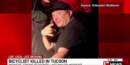 Bicyclist dies in attack on The Loop in Tucson, suspect sought
