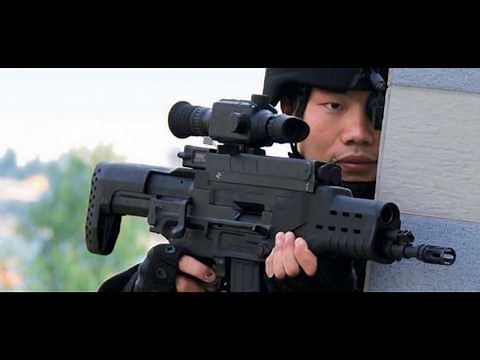 China says it has developed The ZKZM 500 laser assault rifle' that can hit targets from half a mile