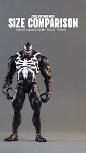 20K views · 2.6K reactions | Size Comparison: Hasbro Marvel Legends Gamer Verse Spider-Man 2 - Venom . Figure by: @hasbro . . . #hottoyscollectibles #toyart #toyartistry #marvel #marvelcomics #hottoyscollector #hottoysfigure #marvellegends #marvellegendscommunity #mafex #mafexspiderman #shfiguarts #venom #symbiote #symbiotespiderman #spiderman #avengers #xmen #insomniacgames #playstation | Patrick Tamayo | Facebook