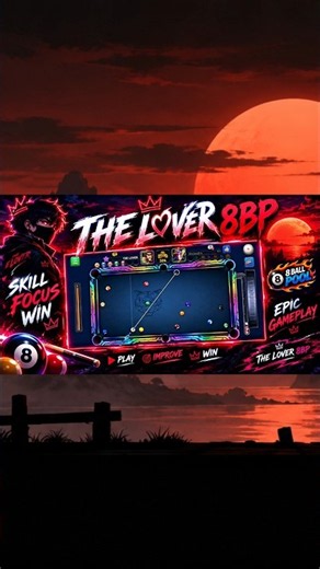 THE LOVER 8BP 🔥 | EPIC 8 BALL POOL GAMEPLAY 🎱 | 200K MATCH | SKILL • FOCUS • WIN